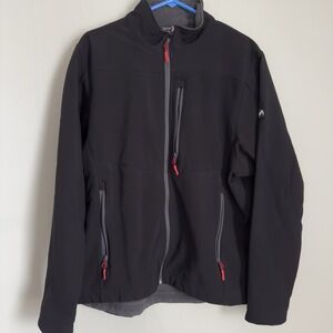 Men's Black and Gray Performance Jacket